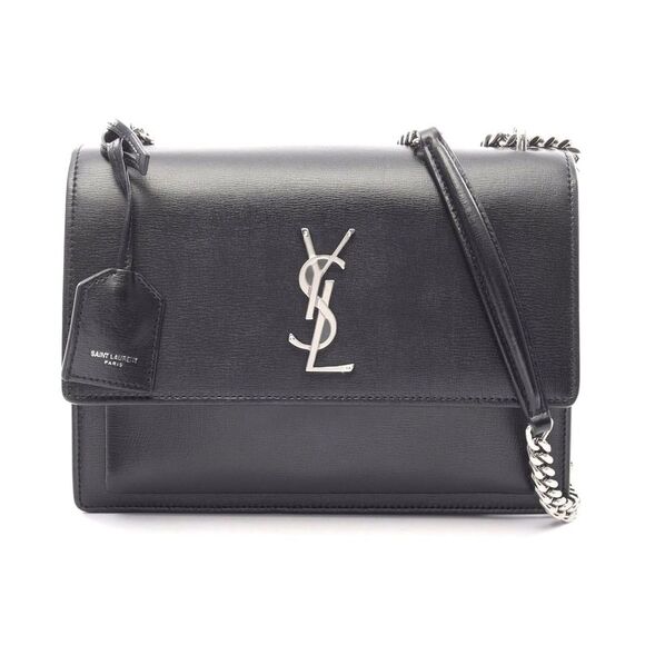 Yves Saint Laurent Sunset Leather Shoulder Bag - Picture 1 of 9